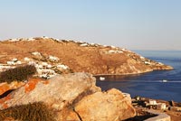 Vue côtière, Mykonos, Grèce